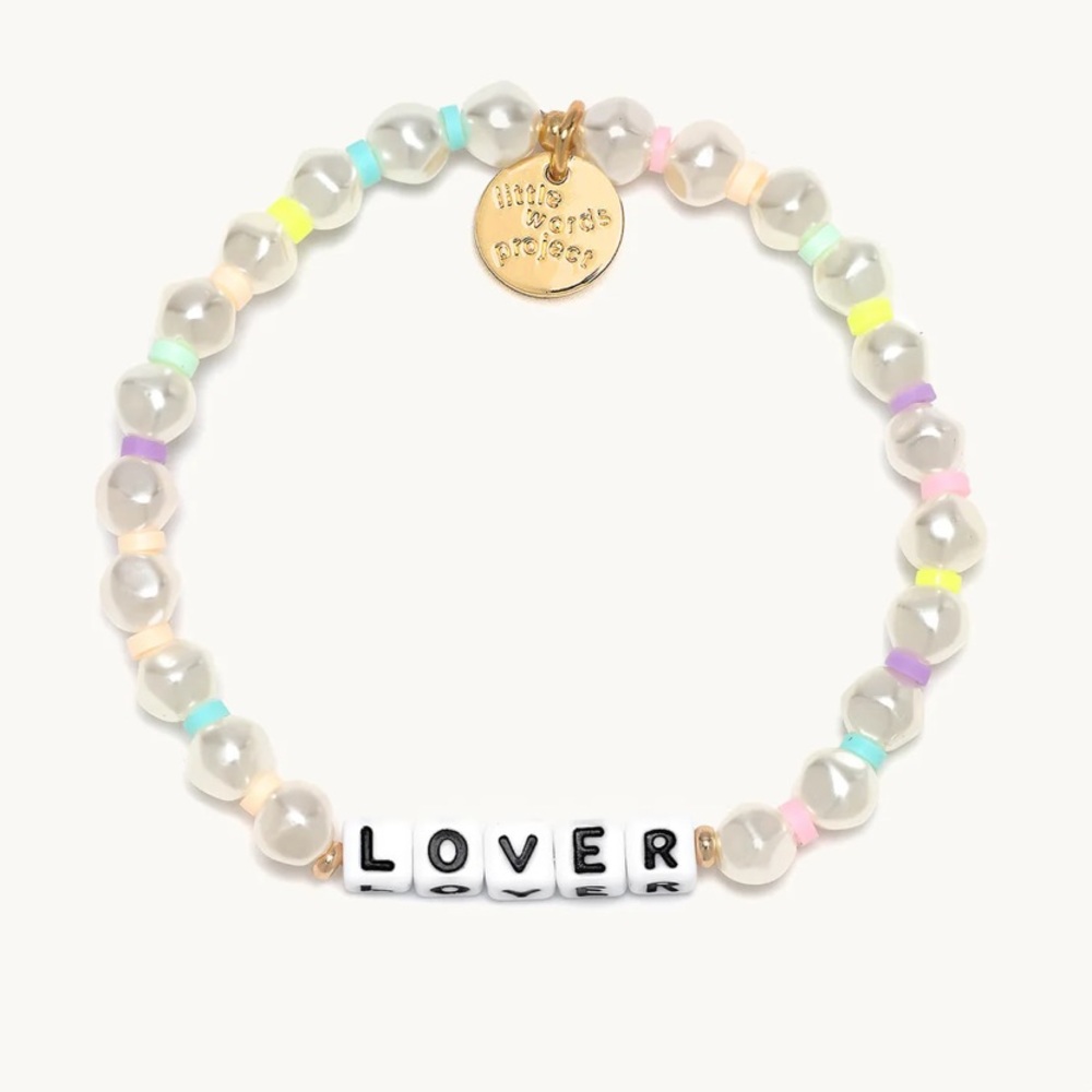Little words project bracelet LOVER nwt